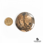 Кабошон из камня Сенгилит