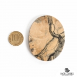 Кабошон из камня Сенгилит