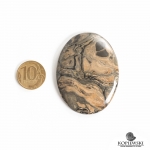 Кабошон из камня Сенгилит