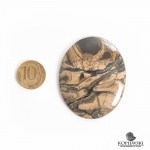 Кабошон из камня Сенгилит