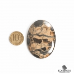 Кабошон из камня Сенгилит