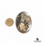 Кабошон из камня Сенгилит