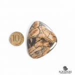 Кабошон из камня Сенгилит