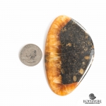 Кабошон из камня Симбирцит