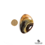 Кабошон из камня Симбирцит