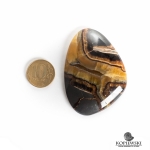 Кабошон из камня Симбирцит